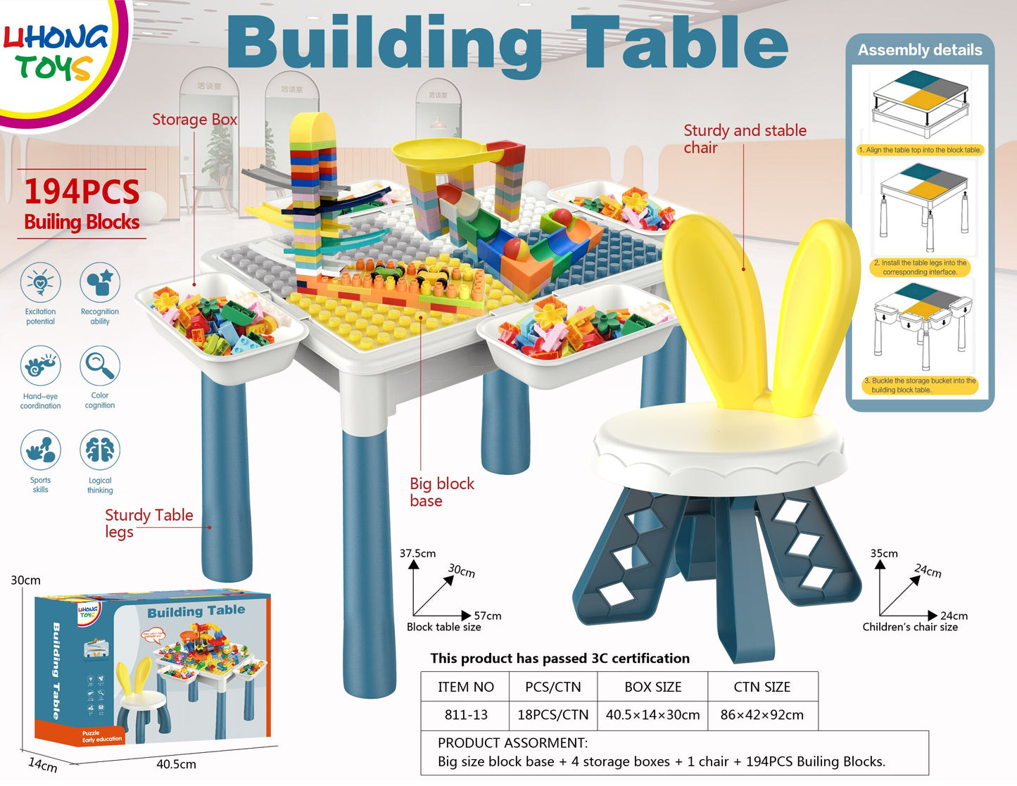 Building Blocks Table Series