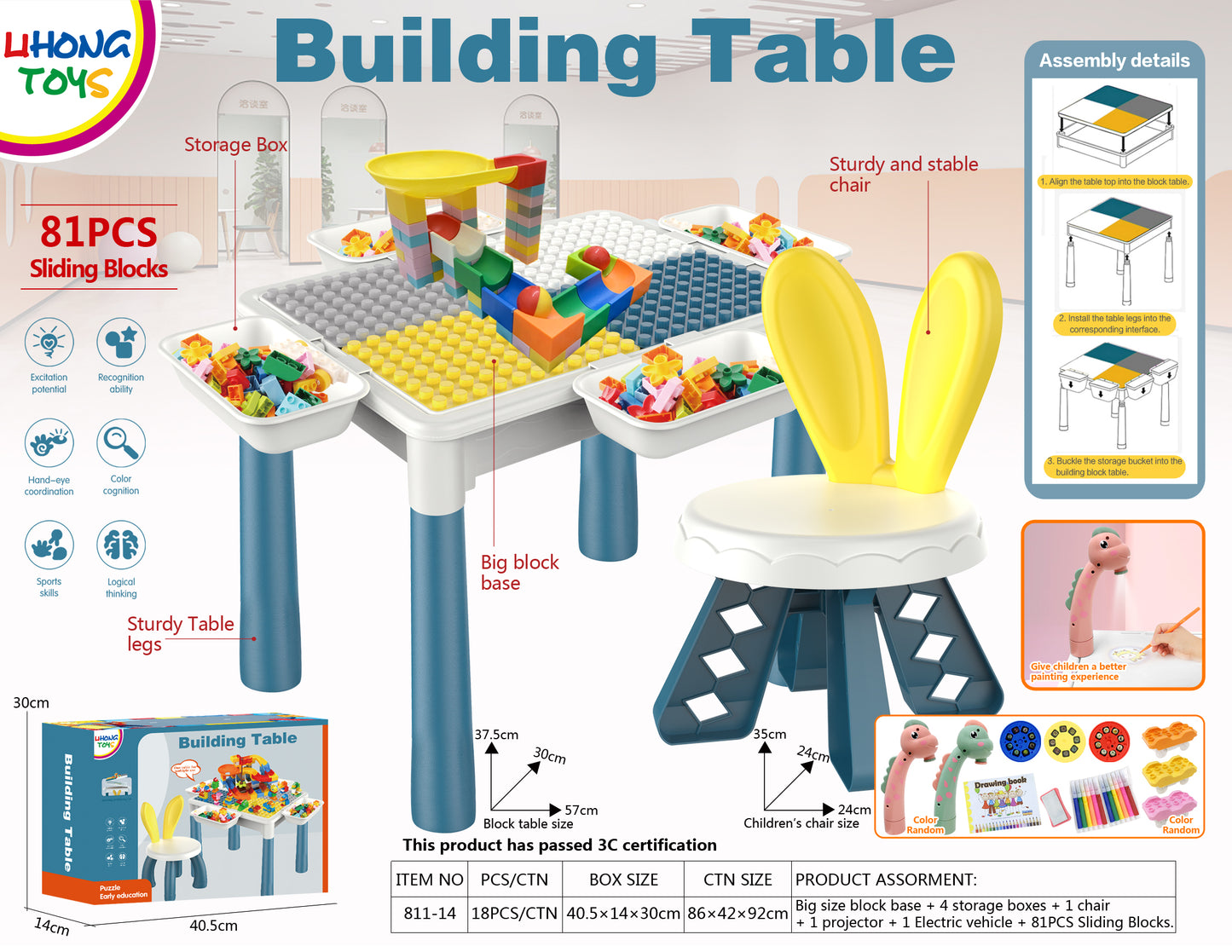 Building Blocks Table Series