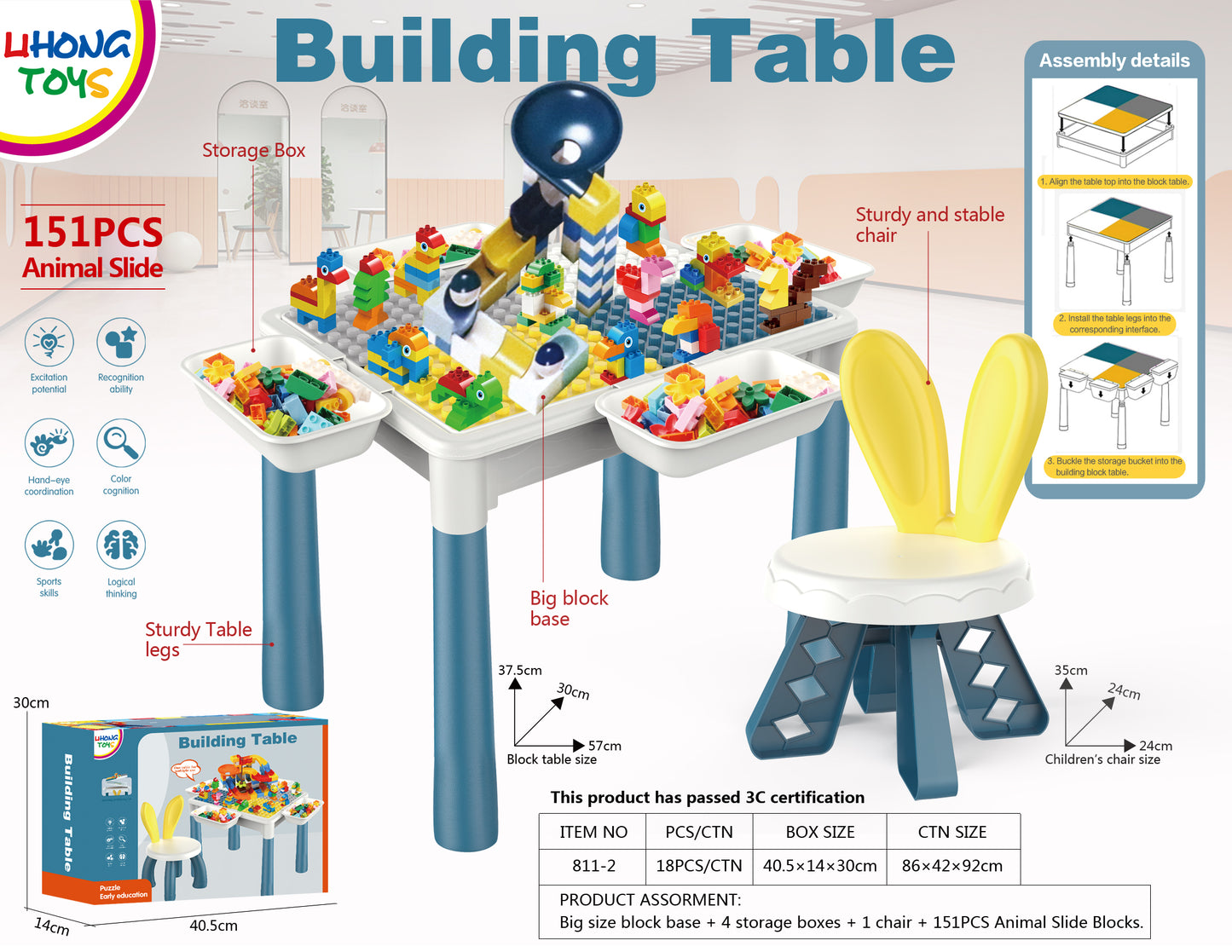 Building Blocks Table Series