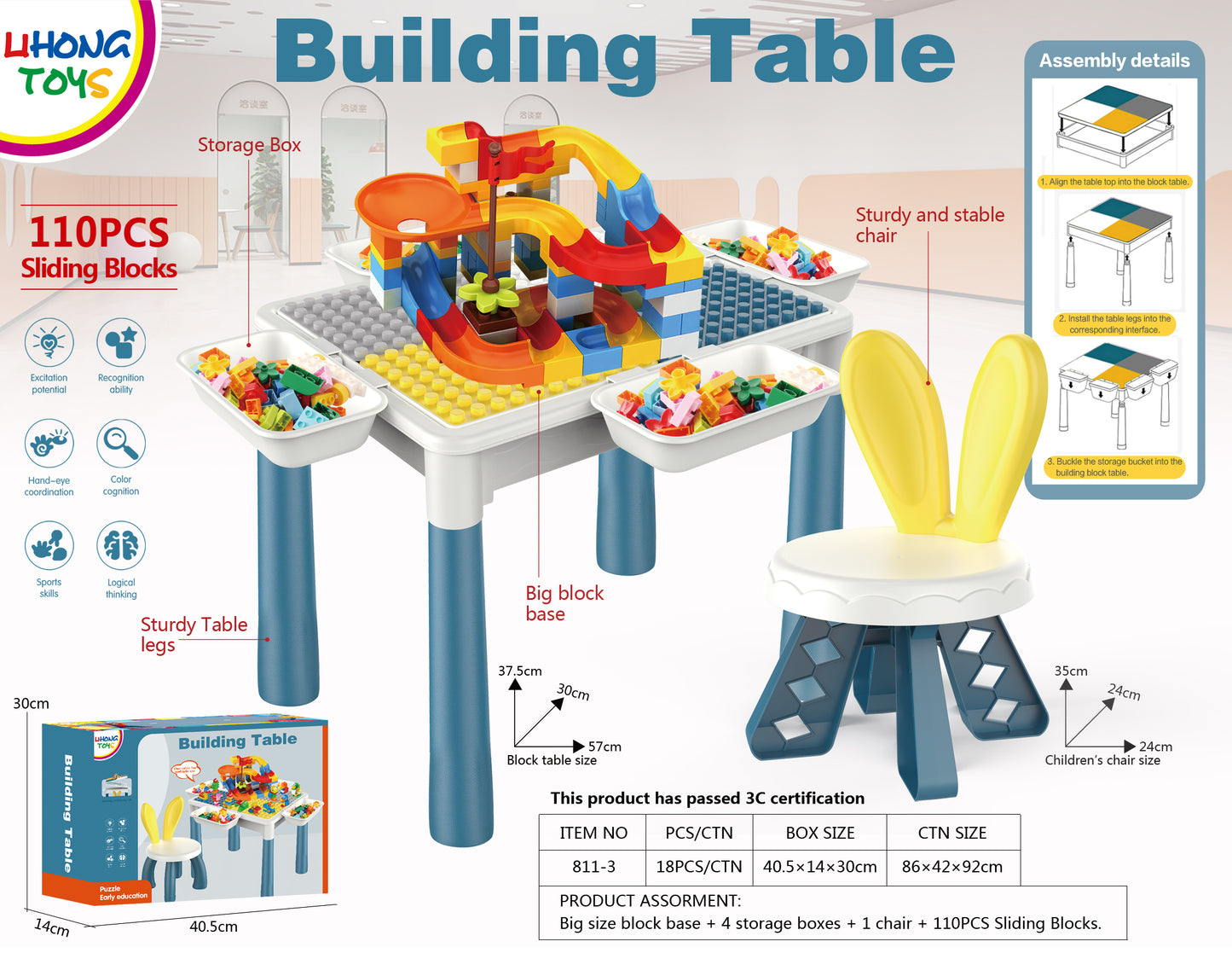 Building Blocks Table Series