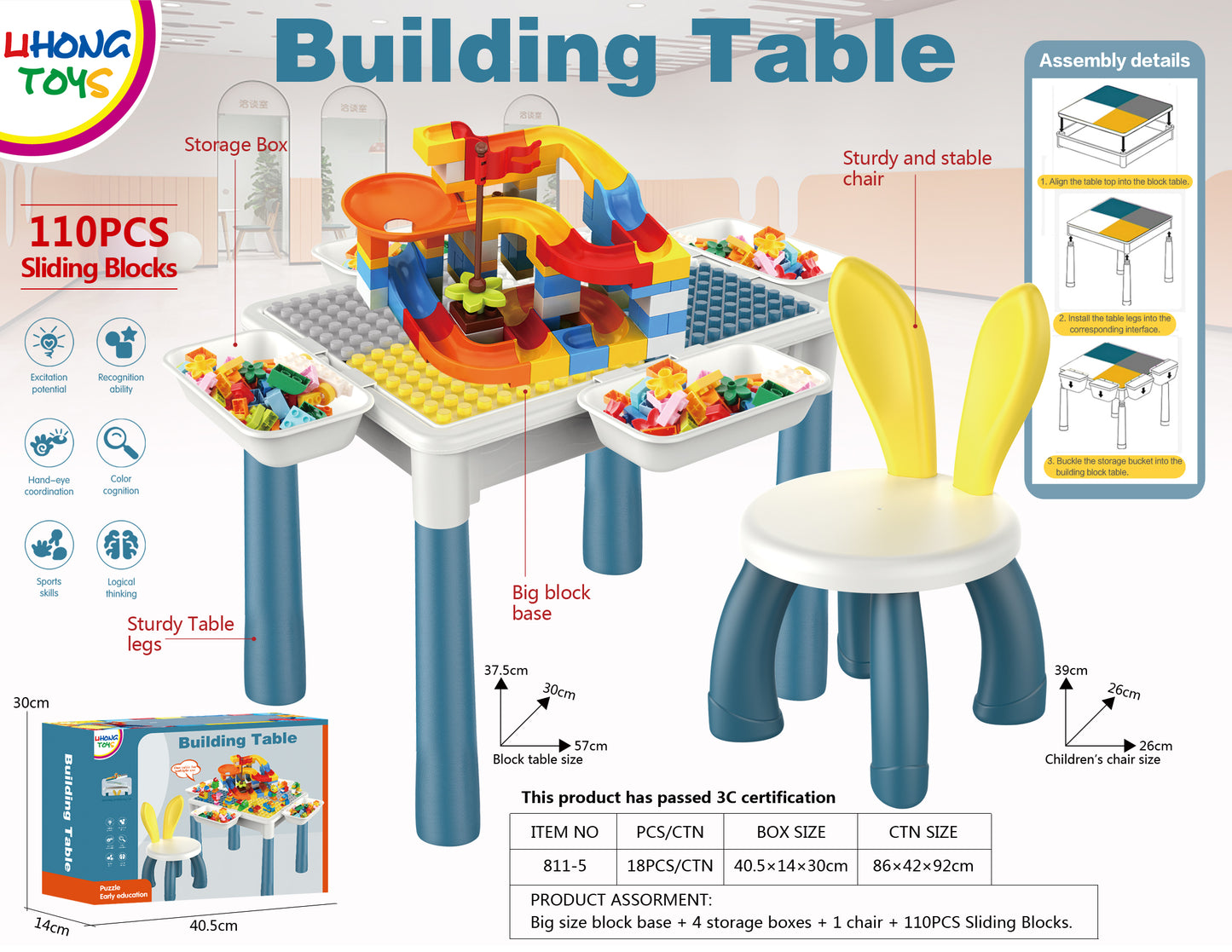 Building Blocks Table Series