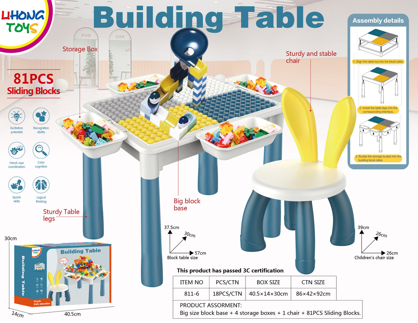 Building Blocks Table Series