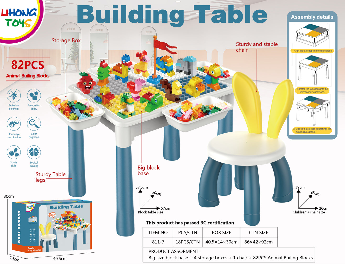 Building Blocks Table Series