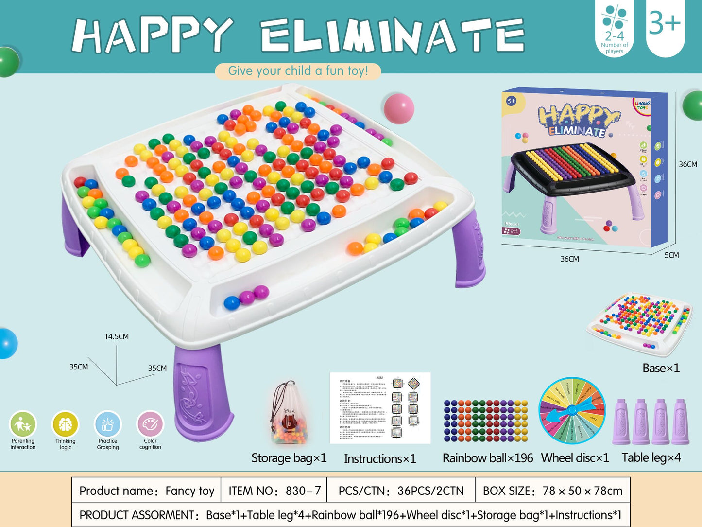 Eliminate Board Game Set