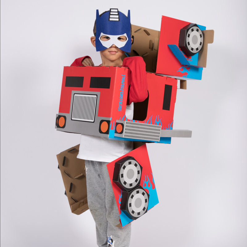 DIY Transforming Robot Costume for Kids