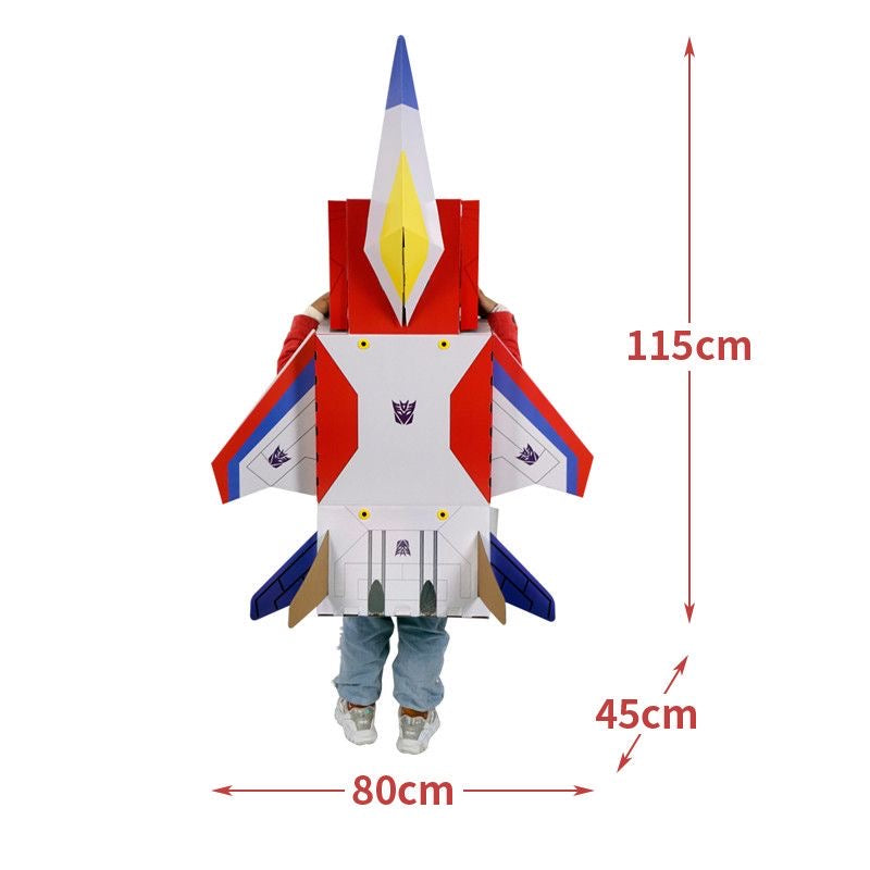 DIY Transforming Robot Costume for Kids