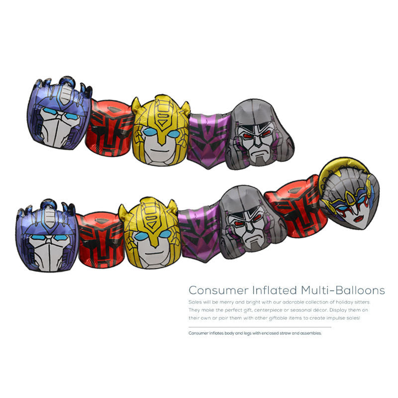 Giant Robot Foil Balloons