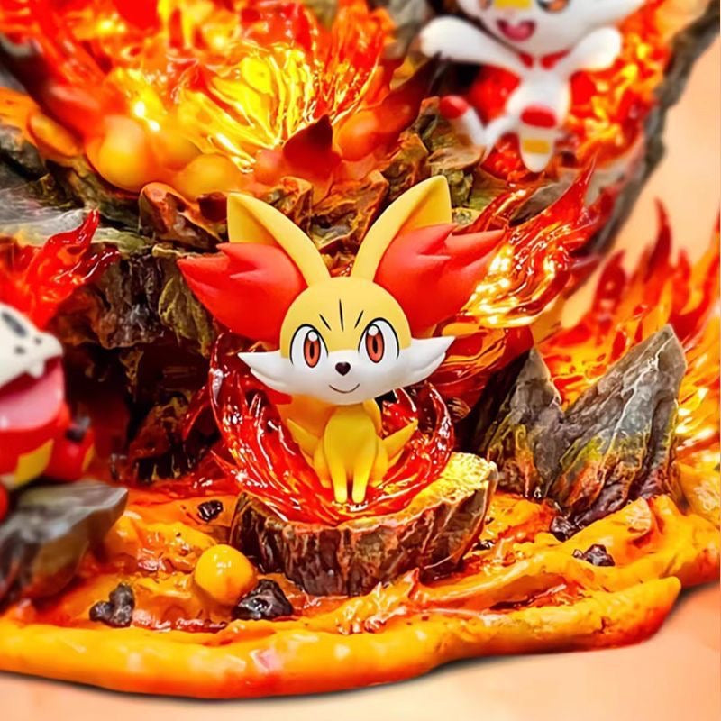 Ultimate Fire Monster Legacy Diorama