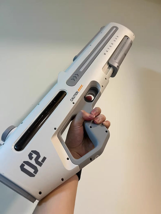 Cyberpunk Electric Water Gun | Auto Self-Refill Sci-Fi Blaster