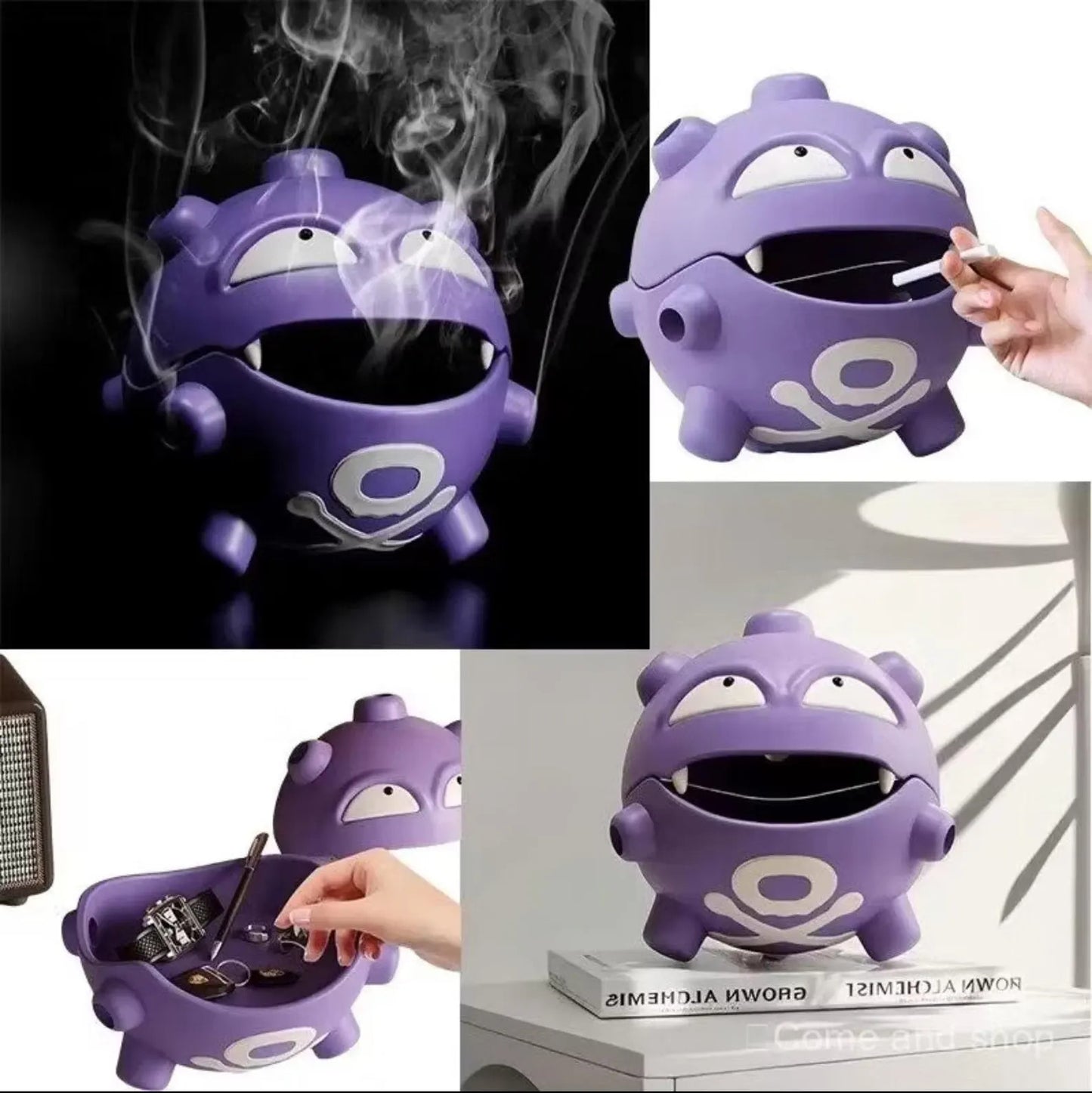 Poison Gas Monster Incense Burner Ashtray