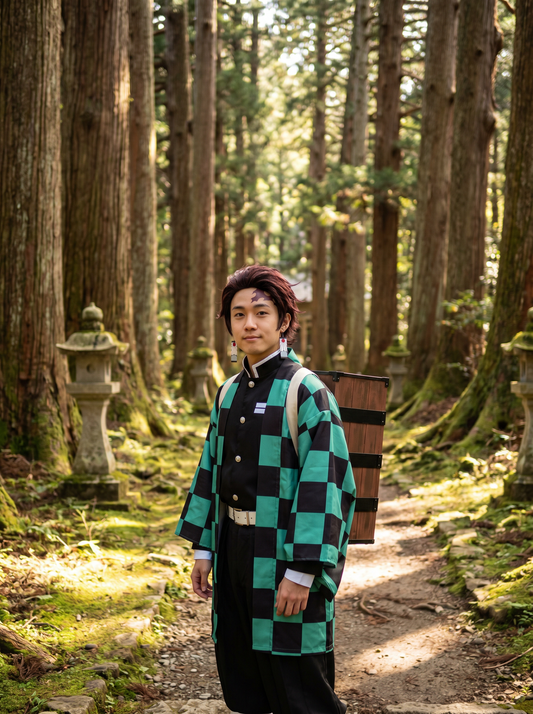 kamado-tanjiro cosplay costume - demon-slayer
