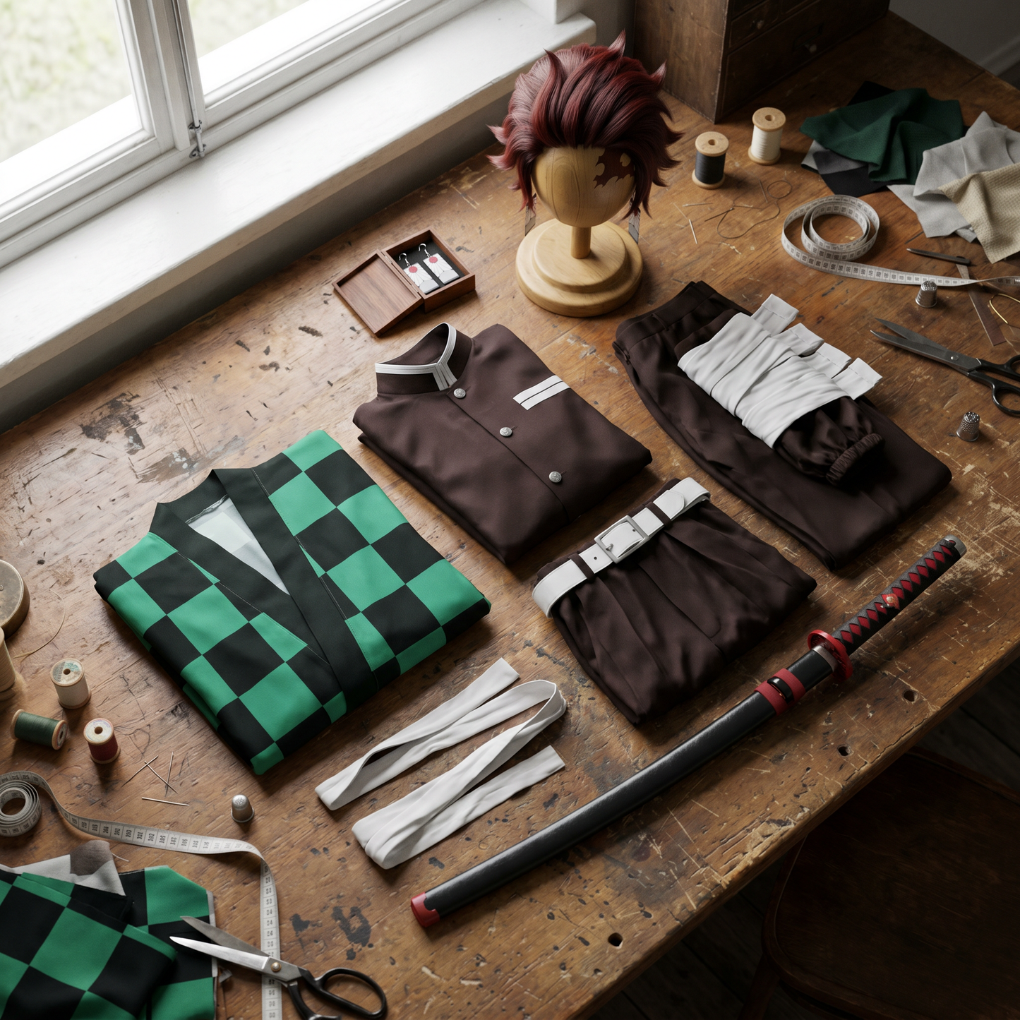 kamado-tanjiro cosplay costume - demon-slayer