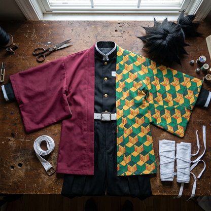 tomioka-giyuu cosplay costume - demon-slayer