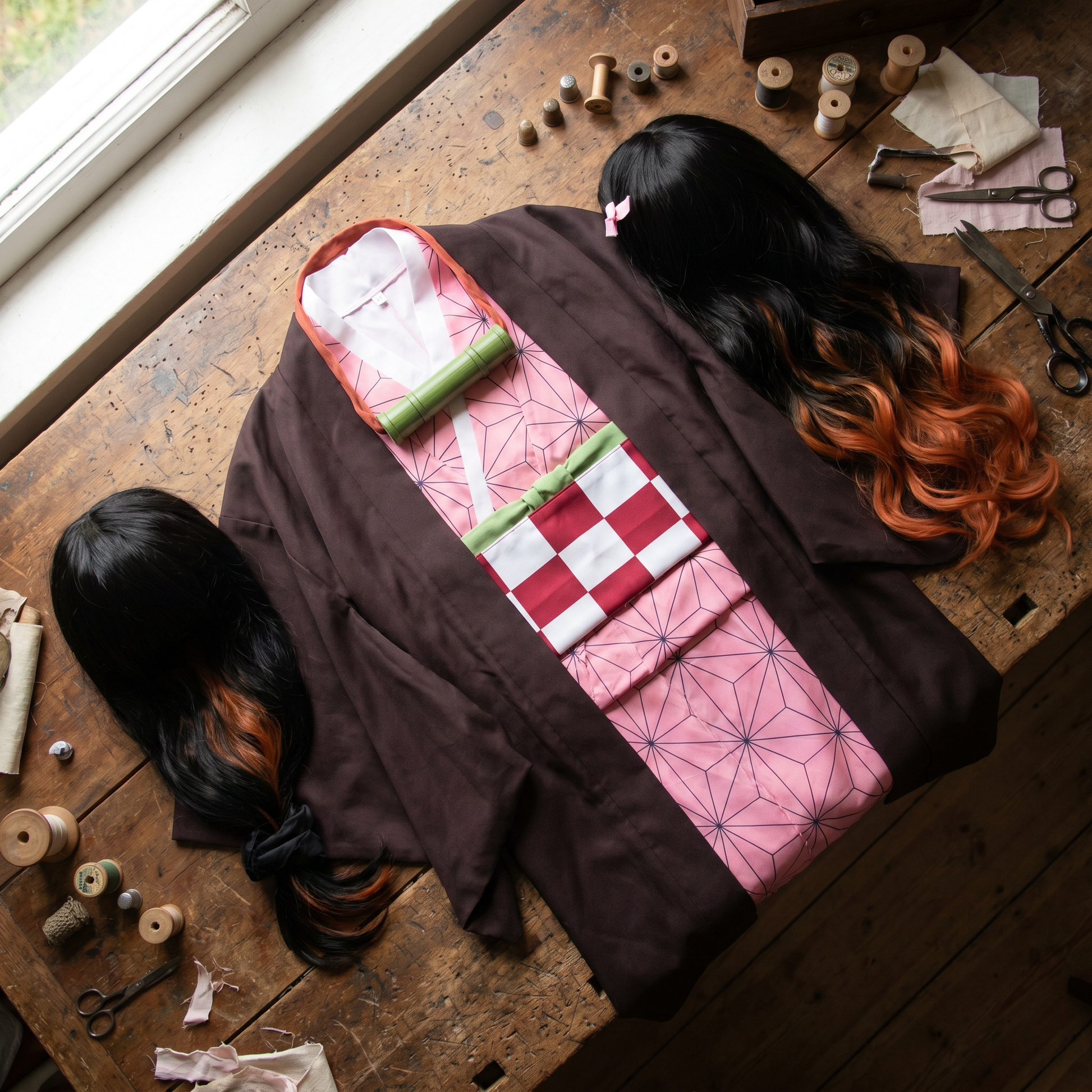 kamado-nezuko cosplay costume - demon-slayer