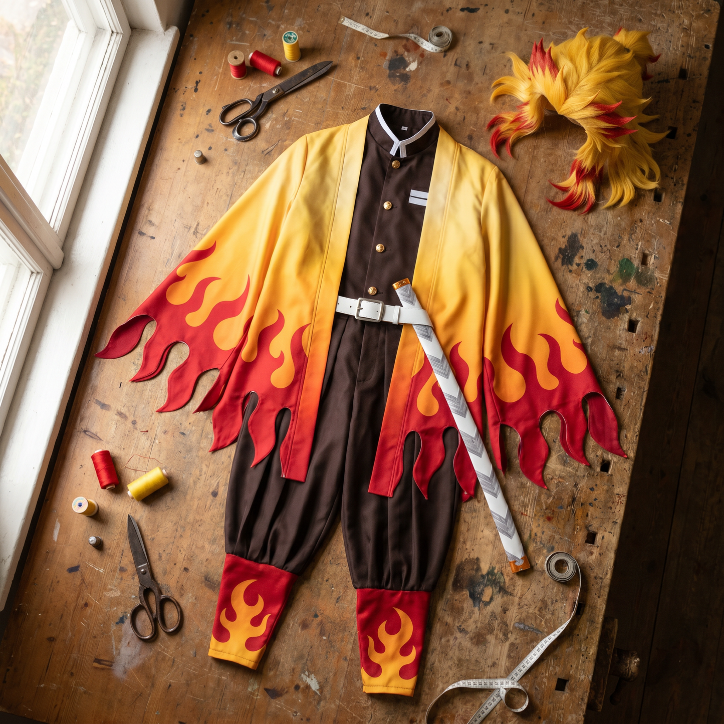 rengoku-kyojuro cosplay costume - demon-slayer