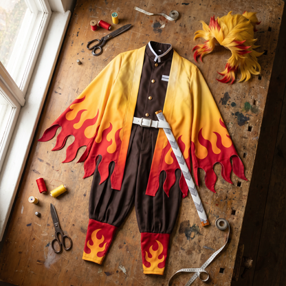 rengoku-kyojuro cosplay costume - demon-slayer