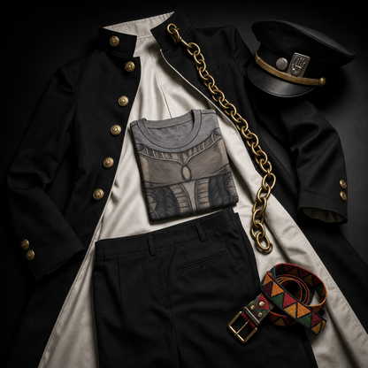Jotaro Kujo Stardust Crusaders Cosplay Set | JoJo Part 3 (No Wig)