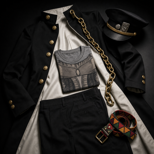 Jotaro Kujo Stardust Crusaders Cosplay Set | JoJo Part 3 (No Wig)