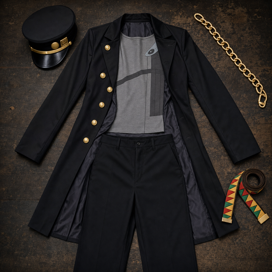 Jotaro Kujo Stardust Crusaders Cosplay Set | JoJo Part 3 (No Wig)