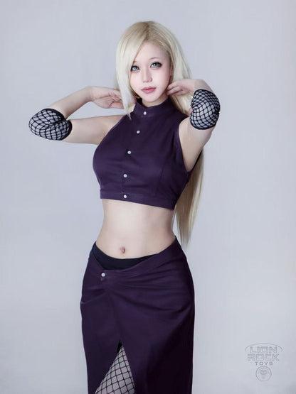 Purple Kunoichi Cosplay Set - photo 2