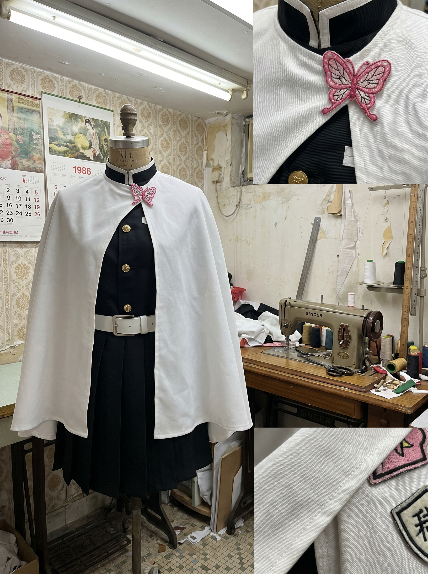 tsuyuri-kanao cosplay costume - demon-slayer