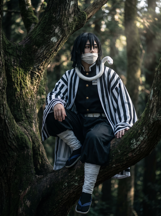 iguro-obanai cosplay costume - demon-slayer