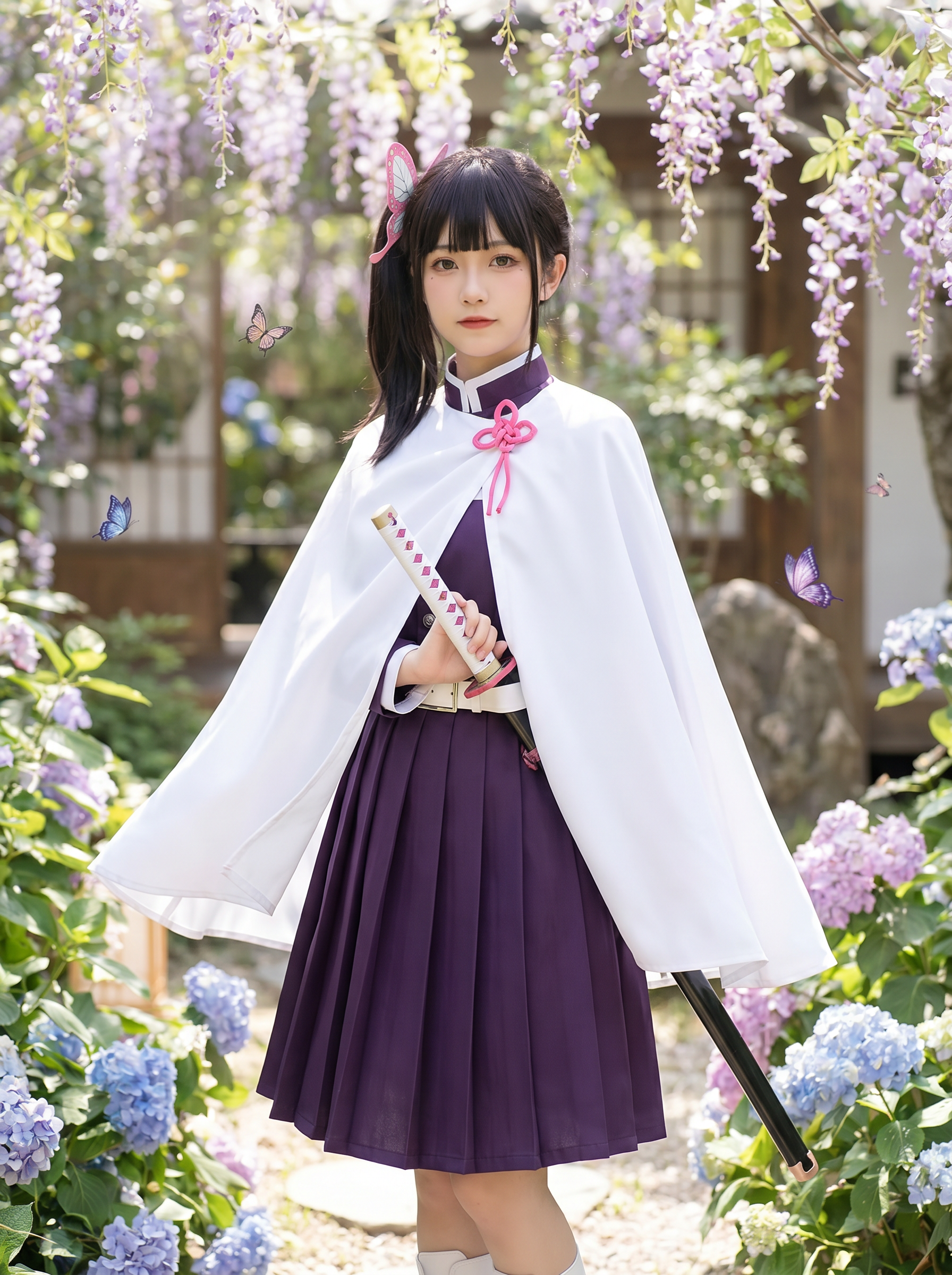 tsuyuri-kanao cosplay costume - demon-slayer