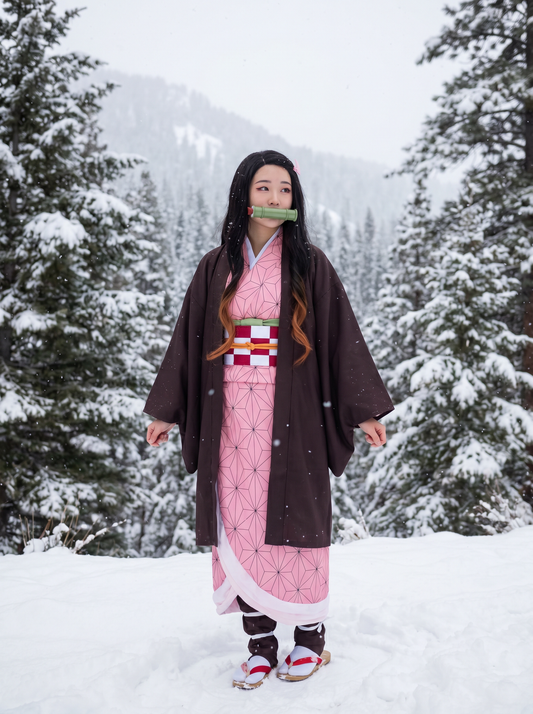 kamado-nezuko cosplay costume - demon-slayer