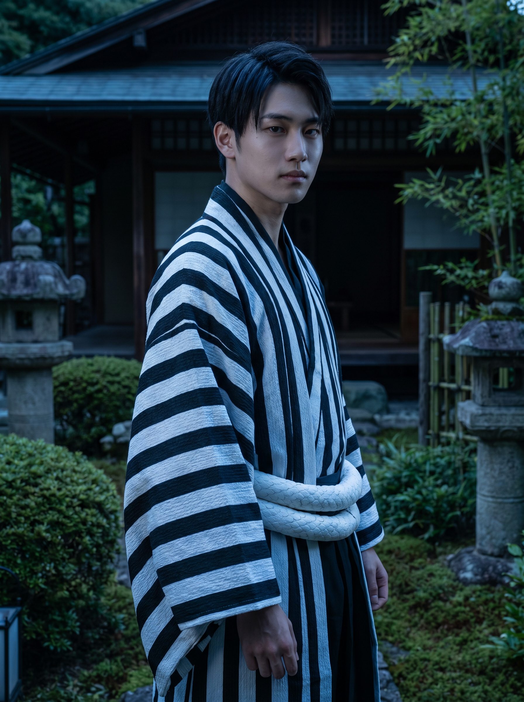 iguro-obanai cosplay costume - demon-slayer