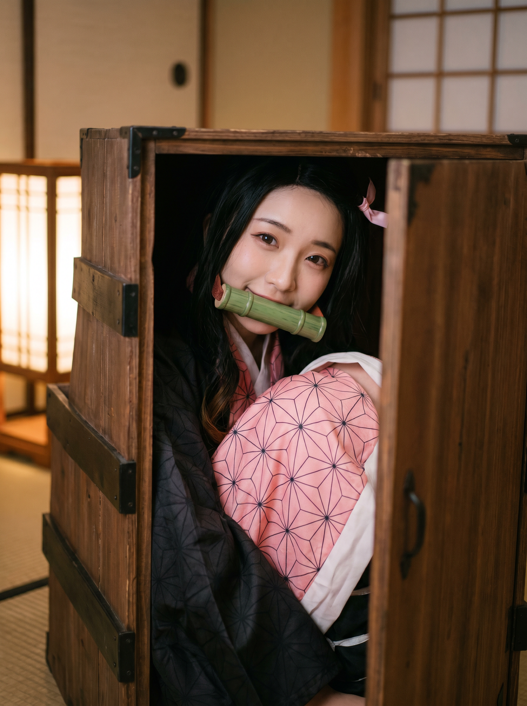 kamado-nezuko cosplay costume - demon-slayer