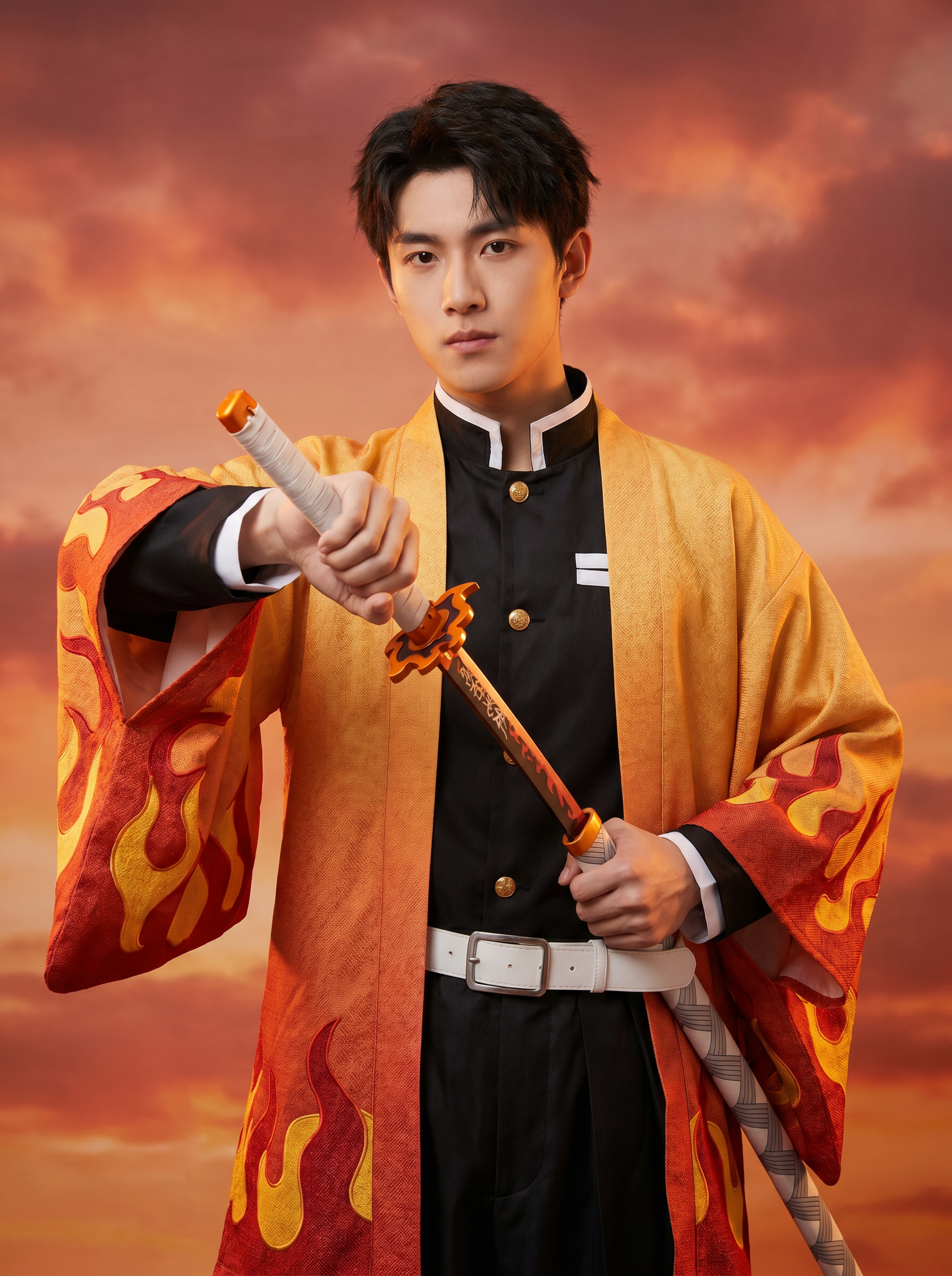 rengoku-kyojuro cosplay costume - demon-slayer