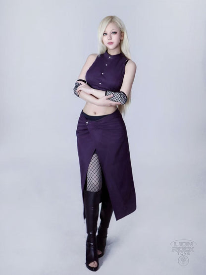 Purple Kunoichi Cosplay Set - photo 4