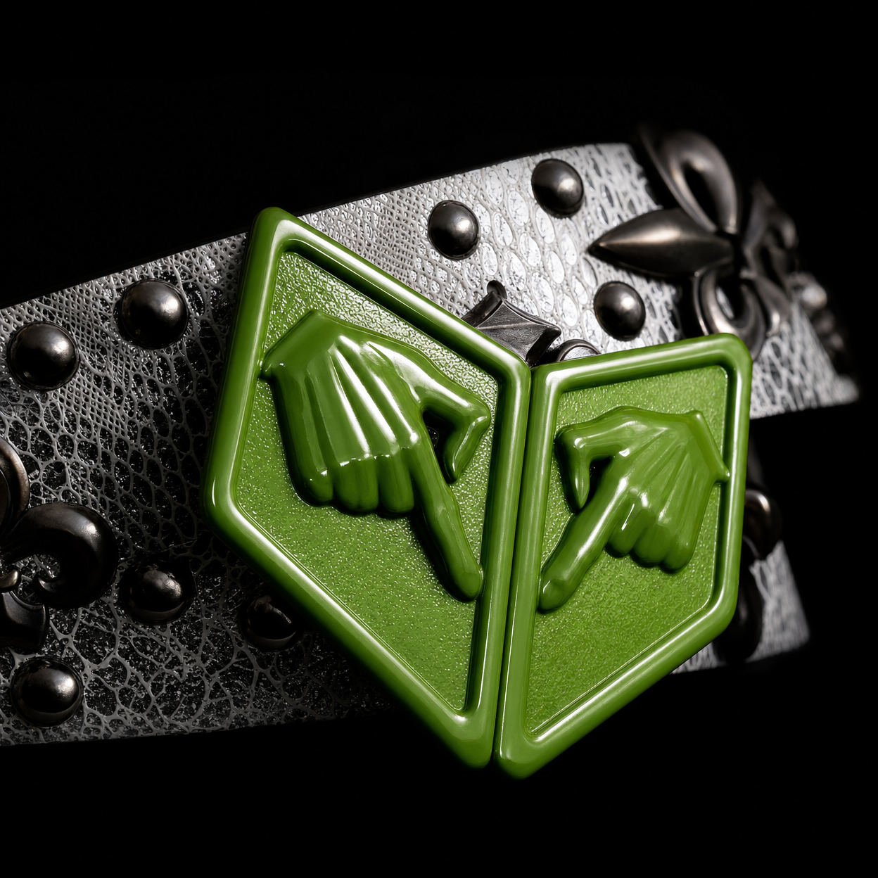 Gyro Zeppeli Brown Leather Belt | Steel Ball Run Cosplay Prop