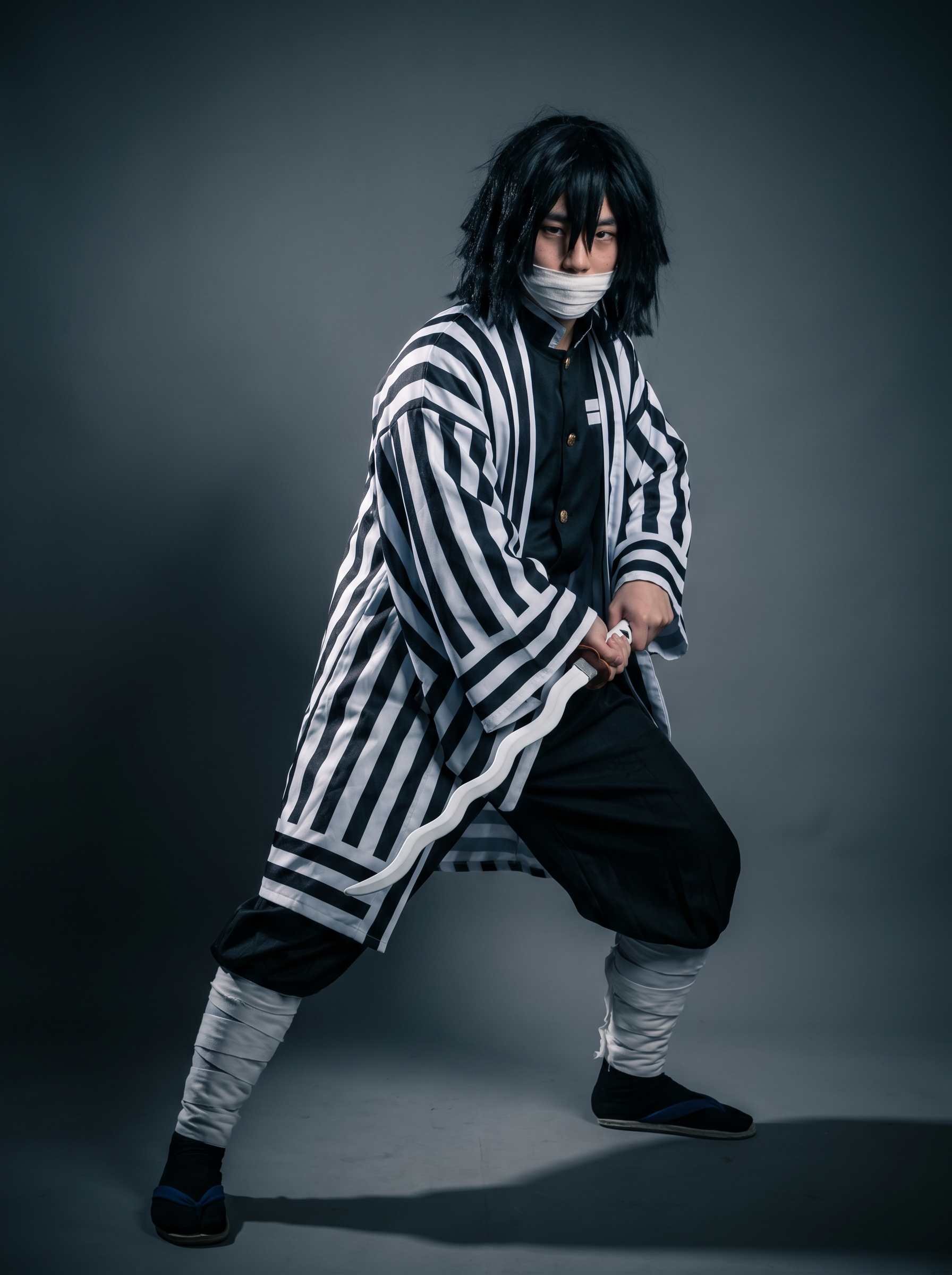 iguro-obanai cosplay costume - demon-slayer
