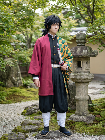 tomioka-giyuu cosplay costume - demon-slayer