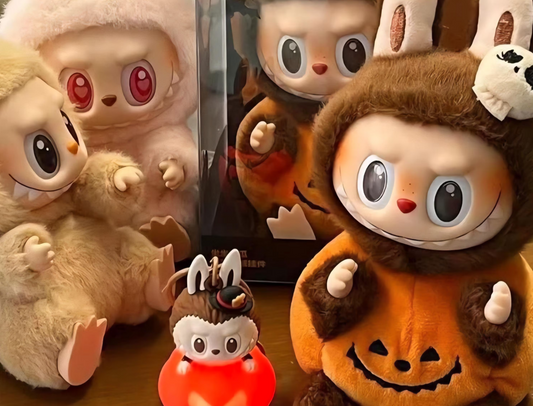 Labubu Halloween Pumpkin Outfit | Plush Doll Clothes (Custom)