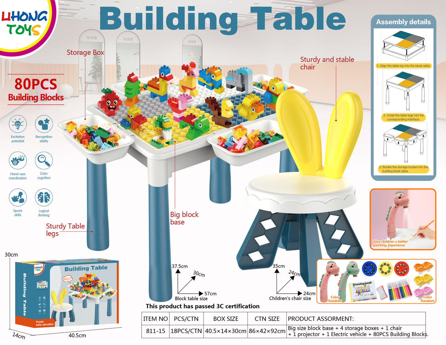 Building Blocks Table Series