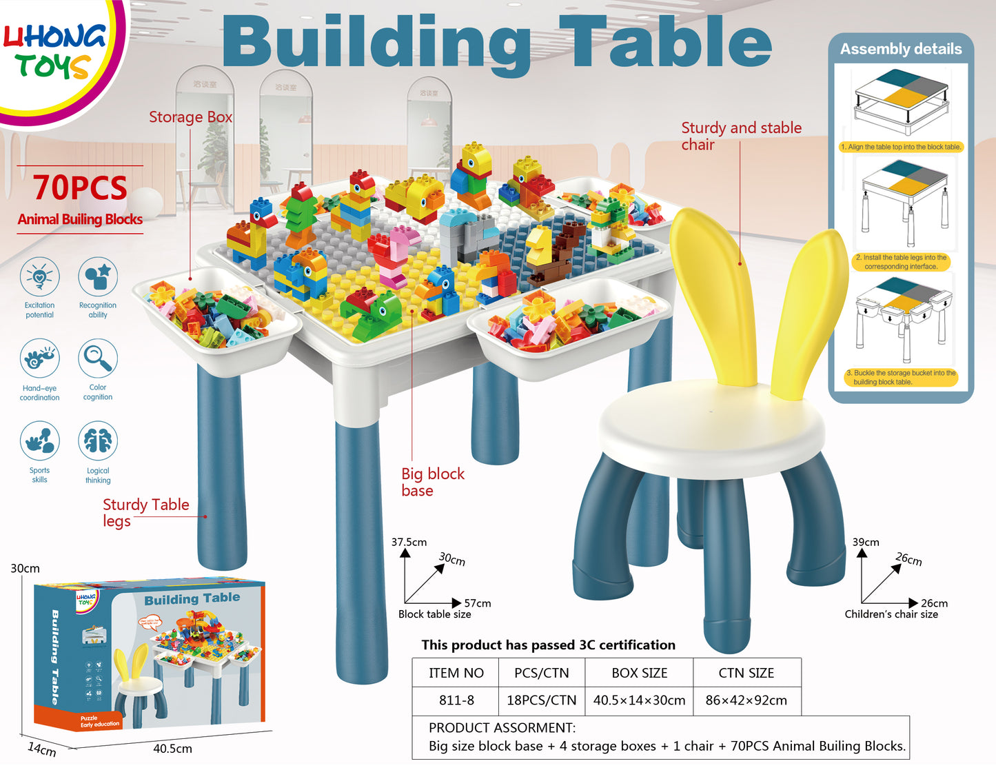 Building Blocks Table Series