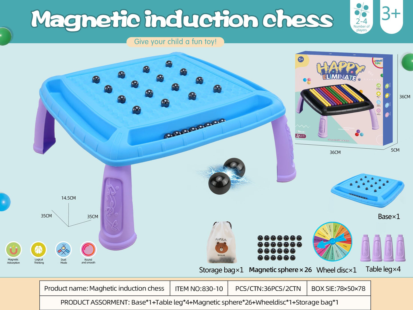 Eliminate Board Game Set