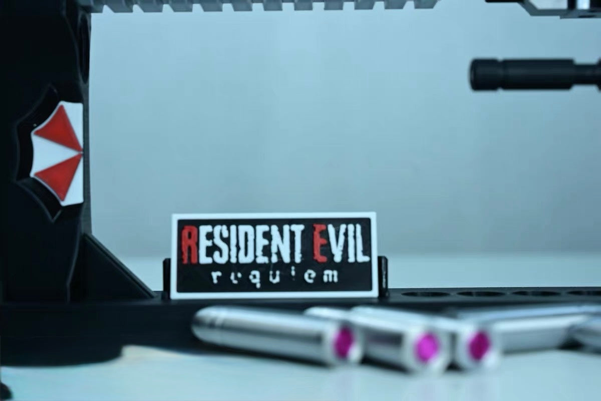 1:1 High-Caliber Revolver Prop | Rotating Cylinder Cosplay Replica