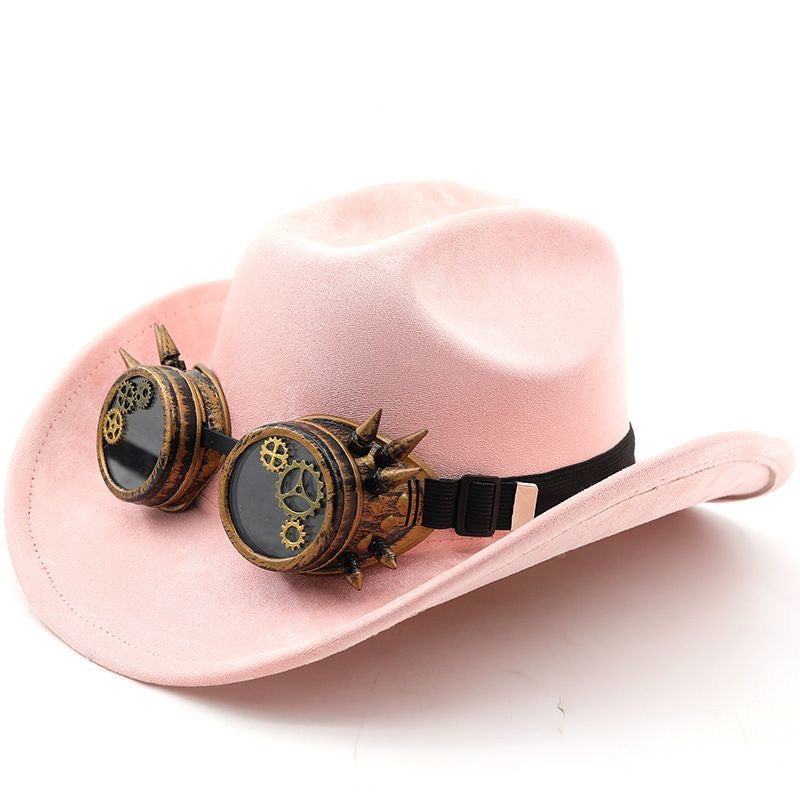 One Piece Fire Fist Ace Cowboy Hat with Goggles | Cosplay Prop