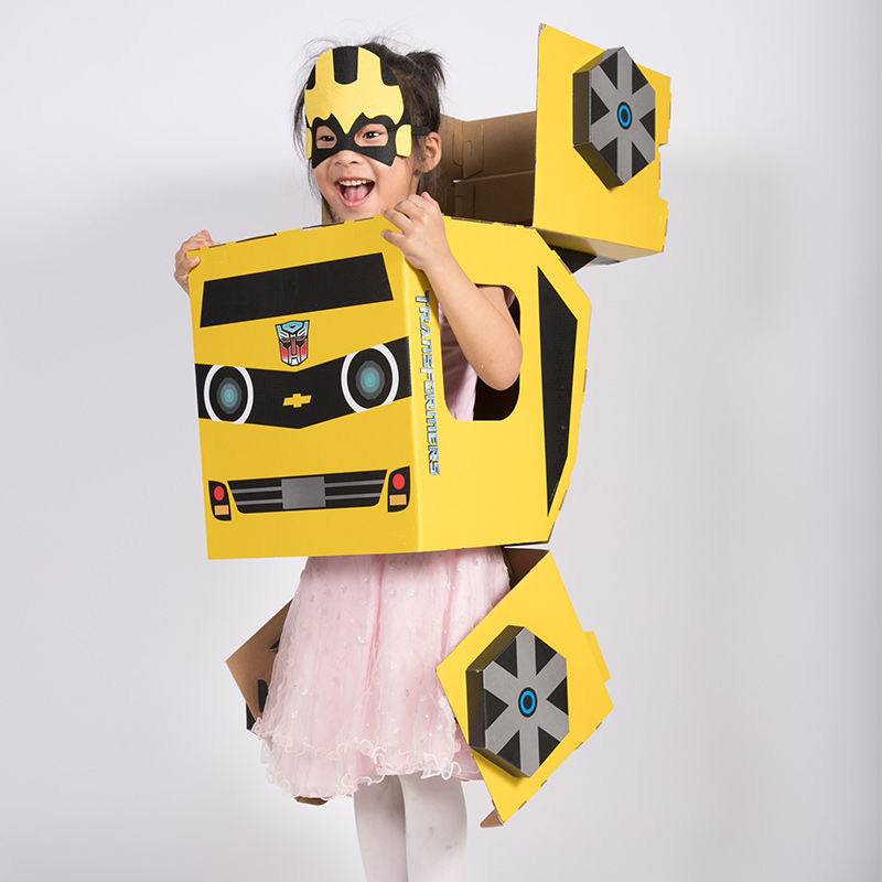 DIY Transforming Robot Costume for Kids