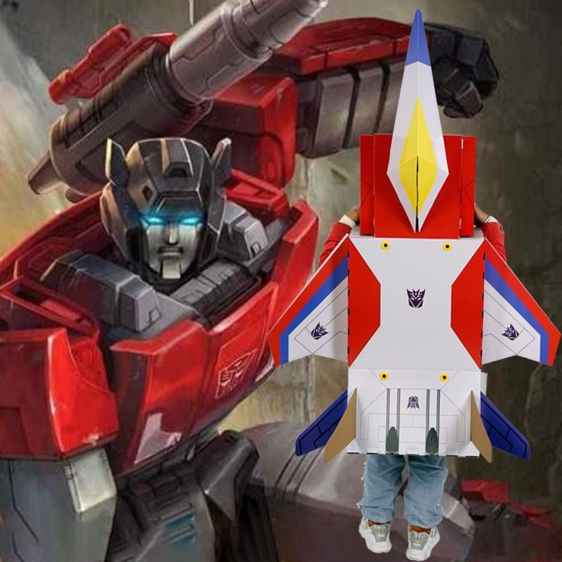 DIY Transforming Robot Costume for Kids