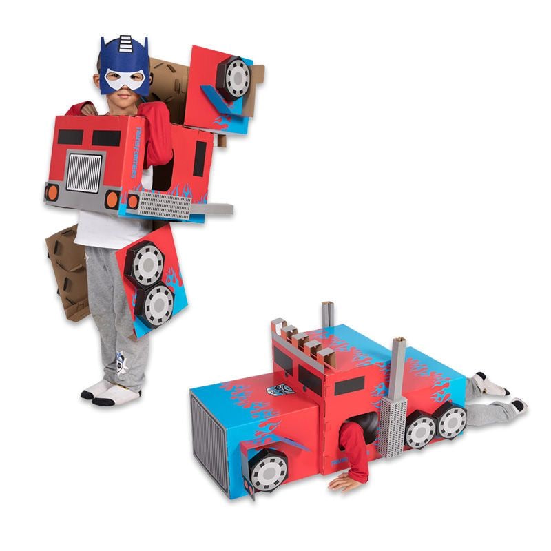 DIY Transforming Robot Costume for Kids