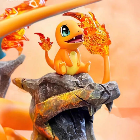 Ultimate Fire Monster Legacy Diorama
