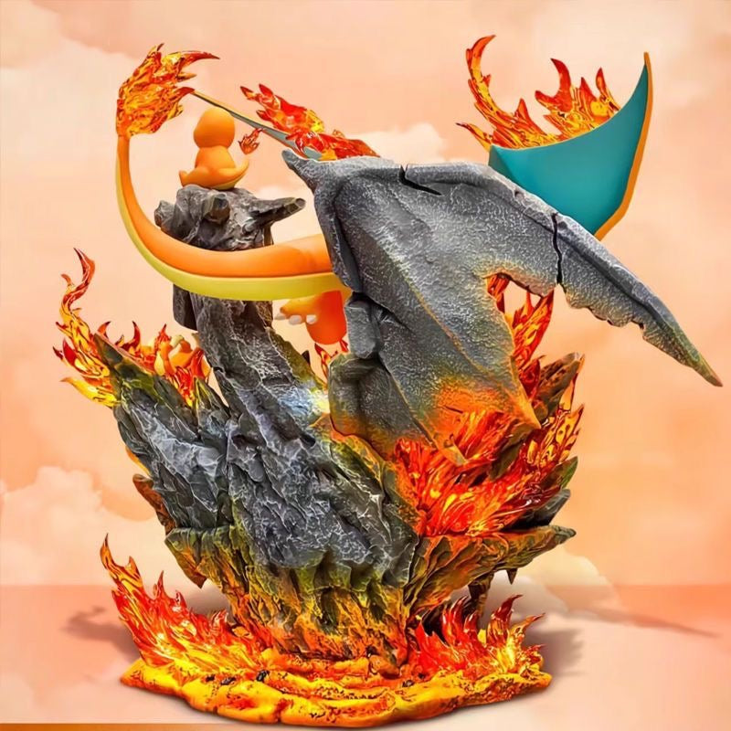 Ultimate Fire Monster Legacy Diorama