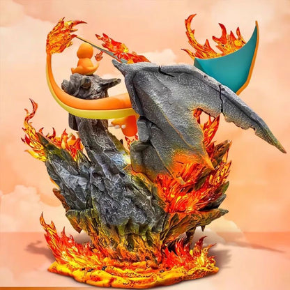 Ultimate Fire Monster Legacy Diorama
