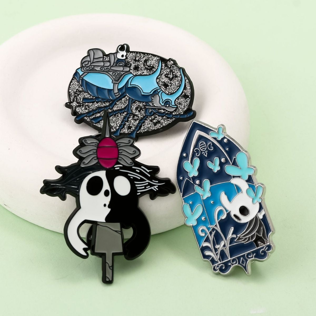 Hollow Knight Enamel Pin Collection $59 USD for 10 pins