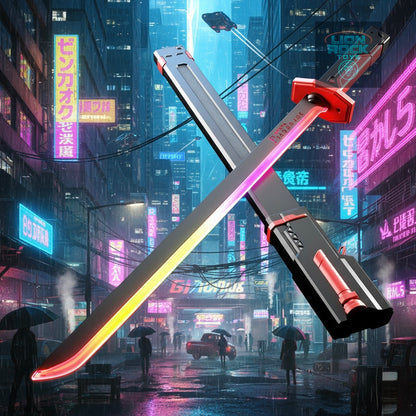 LED Light-Up Cosplay Saber | Steam & Spark FX Sword Prop