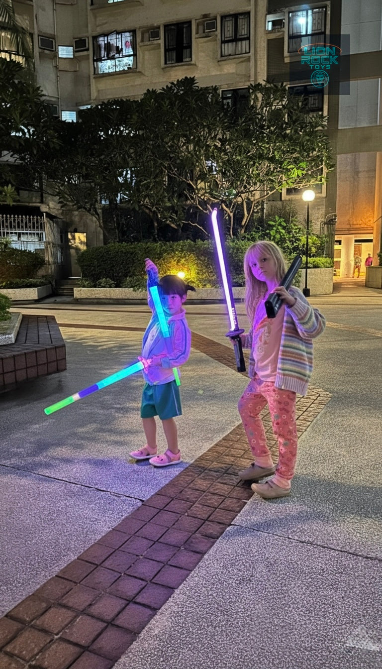 LED Light-Up Cosplay Saber | Steam & Spark FX Sword Prop